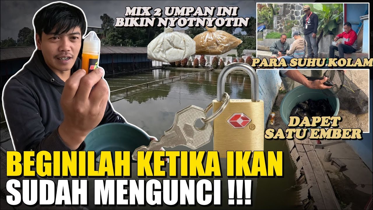 KETIKA SETINGAN  UMPAN DAPET IKANPUN TERKUNCI TOTAL!! RIDW*N KAMILPUN SAMPE PULANG WELL🔥.