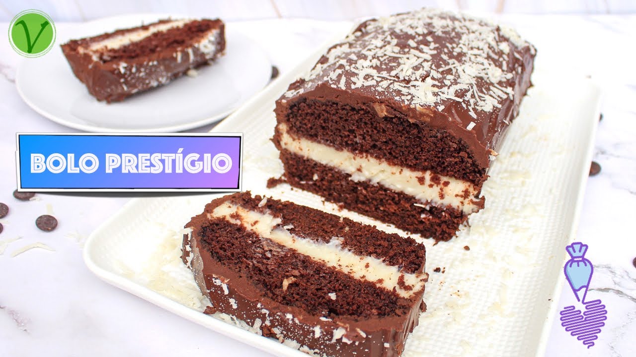 BOLO PRESTÍGIO SUPER RECHEADO VEGANO #772 | Receitas da Mussinha