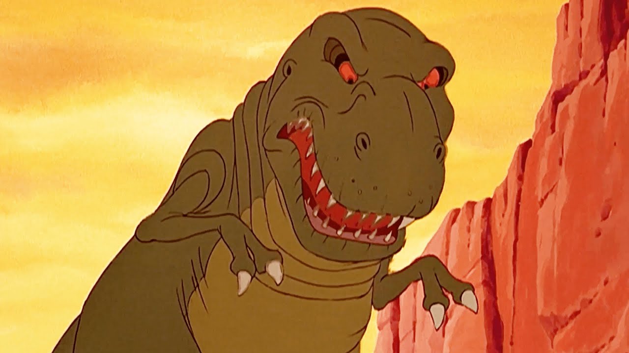 Aí Vem o T-Rex | Em Busca do Vale Encantado VI: O Segredo Do Rochedo