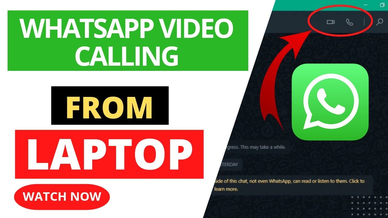 Laptop से Whatsapp video calling कैसे करें 😱 ll whatsapp video calling