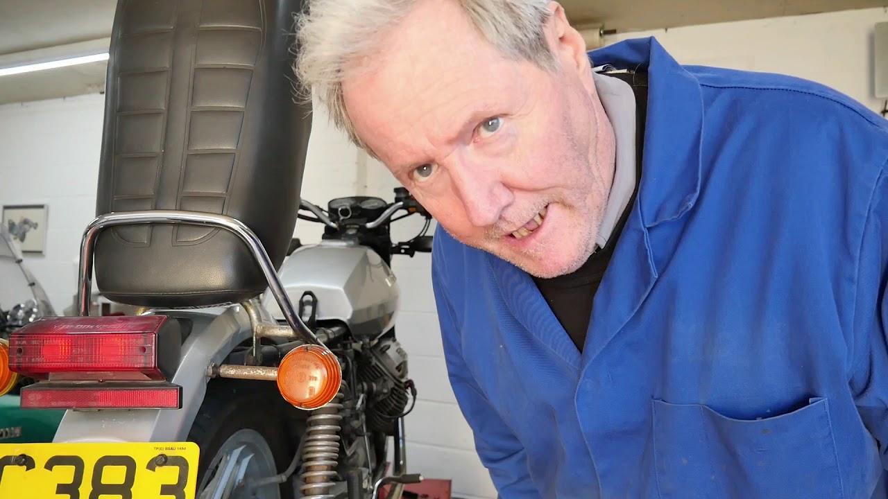 Guzzi V35 test ride for carbs