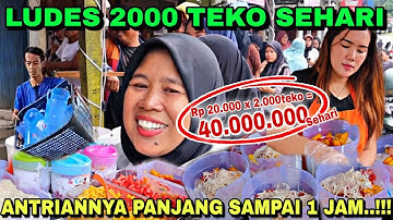 Thumbnail of ES TELLER TEKO VIRAL SELLING OUT 2000 TEKOTS A DAY || TURNOVER UP TO 40 MILLION