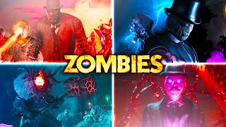 TOUS les SECRETS ZOMBIES de SKER RITUAL... Les 4 MAPS en 1 VIDÉO 🧟‍♂️ (On fait le Super Easter Egg!)