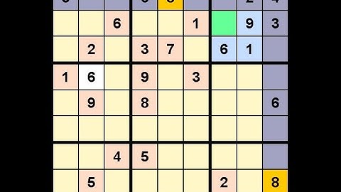 How to Solve Los Angeles Times Sudoku Expert October 29, 2022