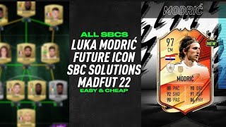 LUKA MODRIC || ALL 14 SBCS || SBC SOLUTIONS || ( Easiest Way Possible) || MADFUT 22