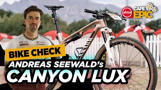 Andreas Seewald's Canyon Lux l 2024 Absa Cape Epic