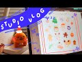 🎨 studio vlog ep. 22: finals, packing orders, and mini holiday shop update