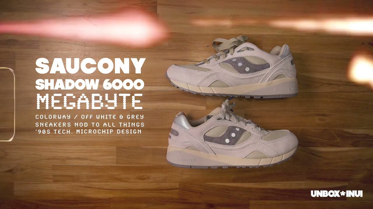 SAUCONY SHADOW 6000 " MEGABYTE " Unbox + On feet