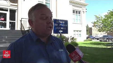 Angie Dodge's brother, Brent Dodge, speaks after B...