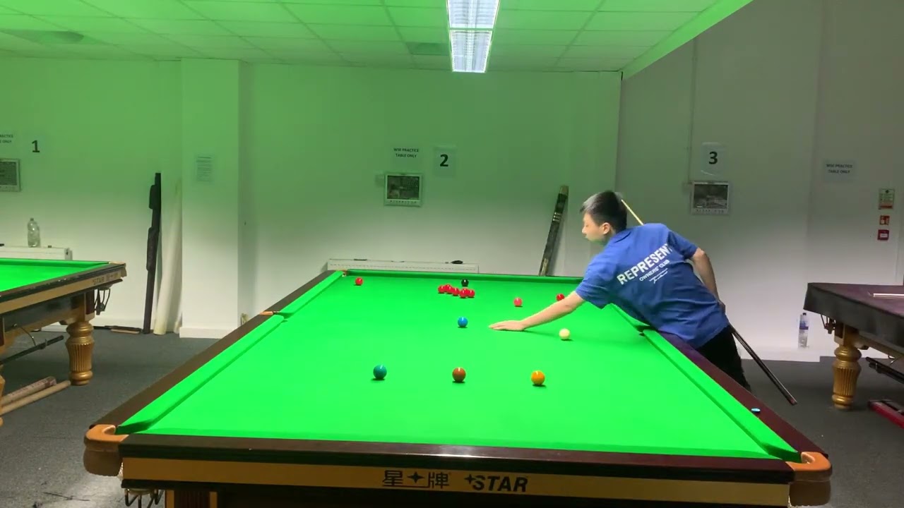 Victoria Snooker Academy number one player this season, Lyu Haotian