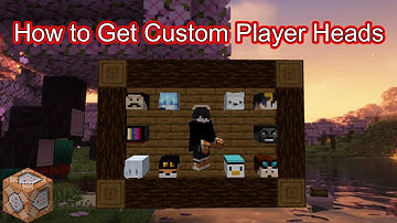 How to Get Custom Player Heads with Commands in Minecraft (Java 1.21.4)
