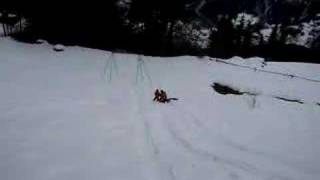 Descente De Luge À La Flatière - Simon