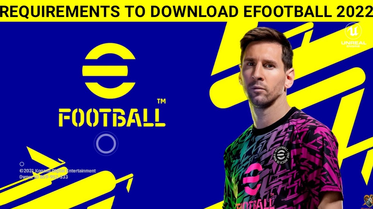 eFootball 2022 PC Specs & System Requirements – FIFPlay