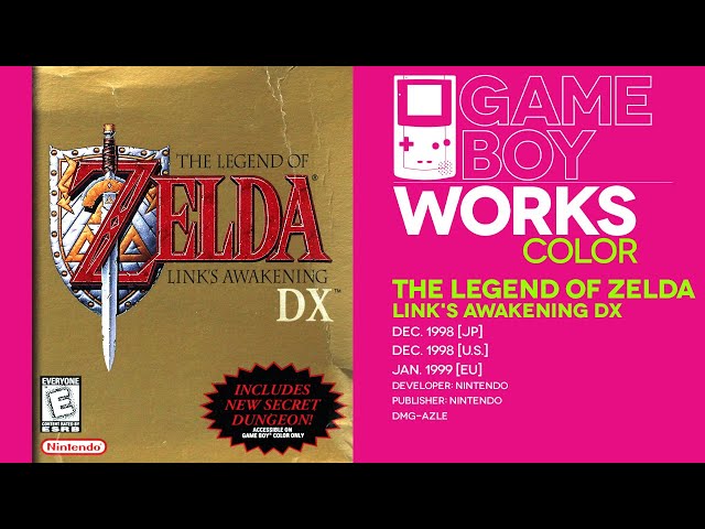 Legend of Zelda: Link's Awakening DX (Game Boy Color, 1998) for