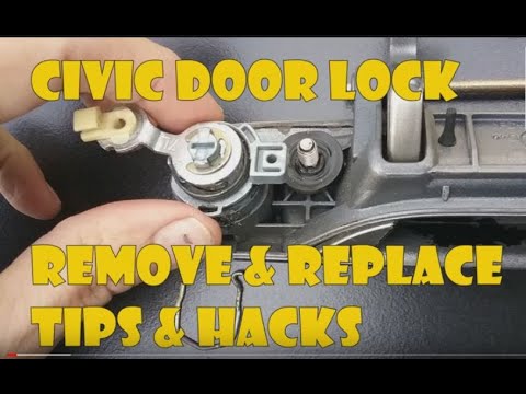 honda-civic-door-lock-cylinder-replace-tips-&-hacks-2003-coupe