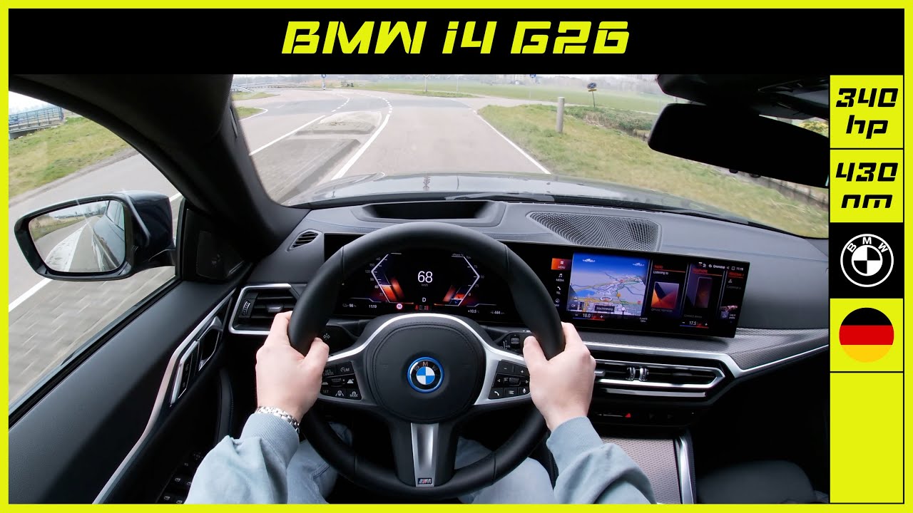BMW | i4 G26 | 2021 | Onboard POV test drive