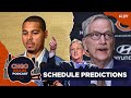 Chicago bears schedule predictions who will caleb williams face week 1  chgo bears podcast