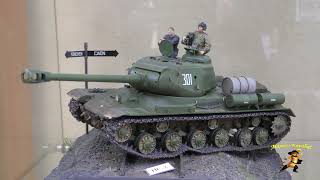 Выставка моделей танков 2 мировой войны