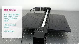 BLQ-E Series closed-loop, belt-driven linear stages  | Zaber | Laser 2000