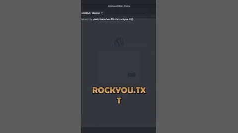 Wordpress website attack in 60sec #wordpress #ethicalhacking