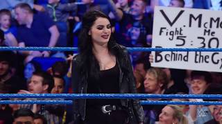 Paige Exiting The Ring In Tight Black Leggings Smackdown 05152018