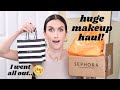 HUGE MAKEUP HAUL! Sephora Sale Purchases &amp; OTHER stuff I&#39;ve bought lately // Ulta, Drugstore, Indie