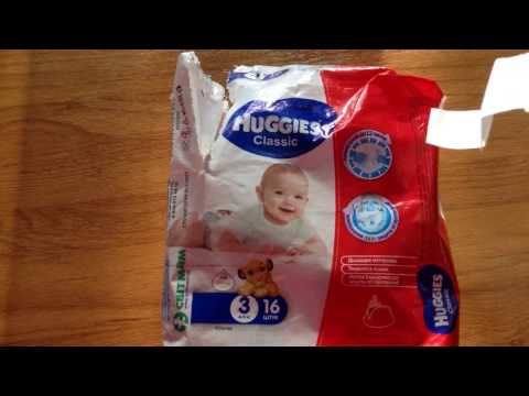 Обзор Huggies Classic