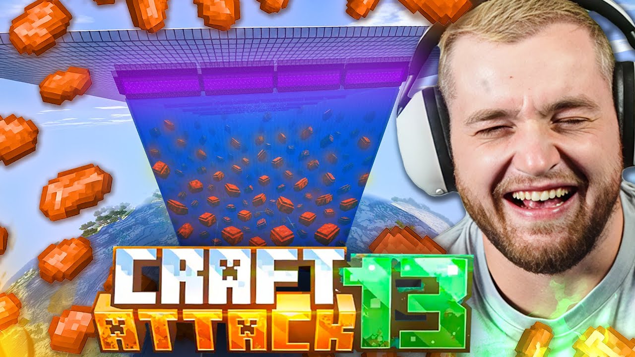 😍🤯Ich BAUE die GRÖßTE KUPFERFARM der WELT in CRAFT ATTACK 13!