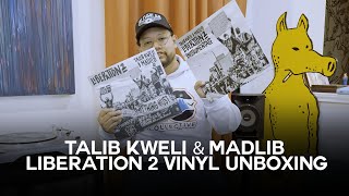 Unboxing ‘Liberation 2’ Vinyl by Talib Kweli &amp; Madlib