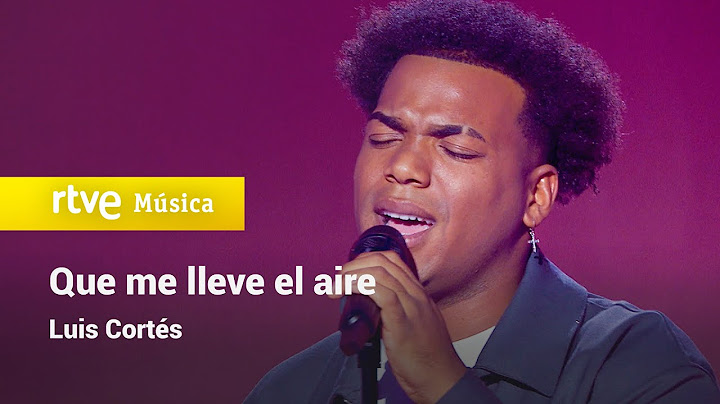 Luis Cortés - "Que me lleve el aire" | ¡Feliz 2025!