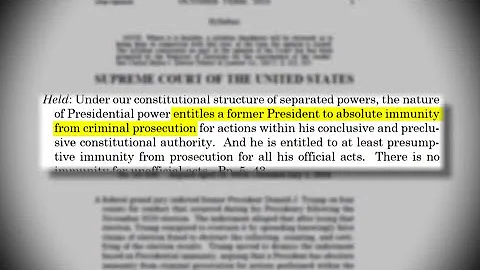 Supreme Court rules Trump immune for 'official acts' | REUTERS