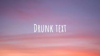 Henry Moodie - Drunk Text (Lyrics).