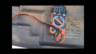 '03 Mercury Grand Marquis voltage measurements at battery (off & idling).