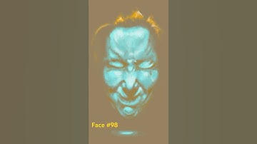 Portrait #98 | The Scream Within | 100 Portraits Challenge | Procreate Timelapse
