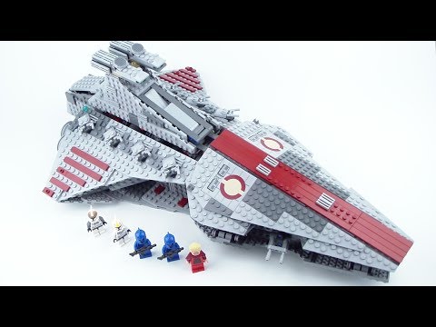 haj Beregn Duke LEGO Star Wars: 8039 Venator-Class Republic Attack Cruiser Review - YouTube