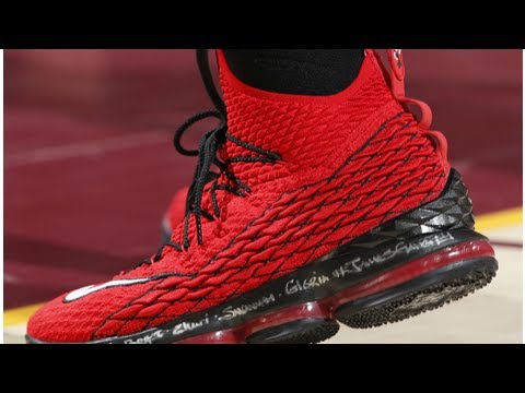 lebron 15 red griffey