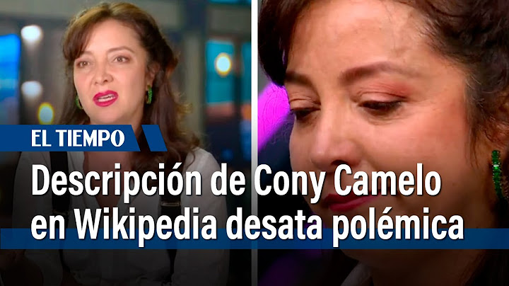 Descripción de Cony Camelo en Wikipedia desata polémica tras su participación en ‘MasterChef'