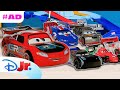 AD | Lightning McQueen and the Global Racers Cup Die-Cast Cars Unboxing! 🚗 | Pixar Cars |@disneyjr