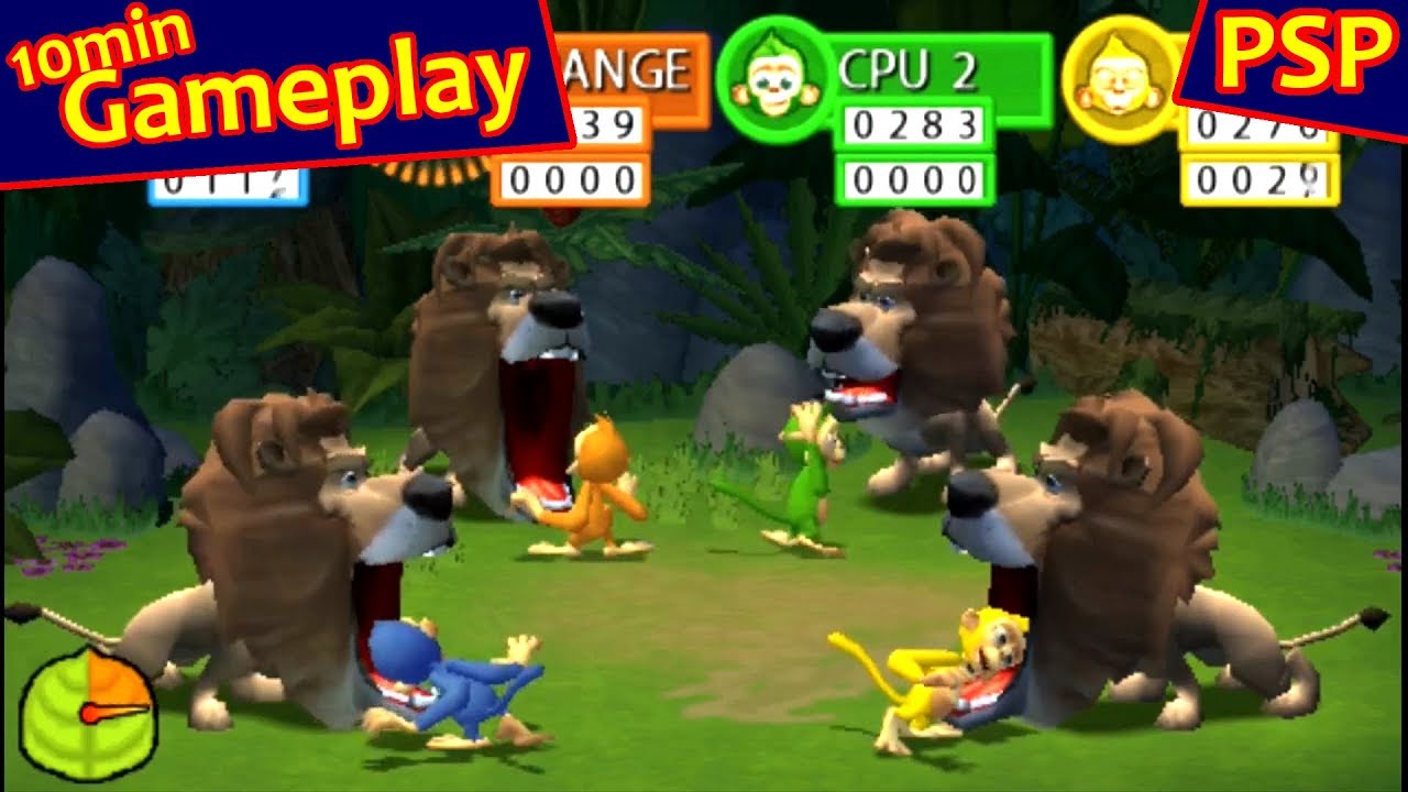 Jungle Party ... (PSP) Gameplay YouTube