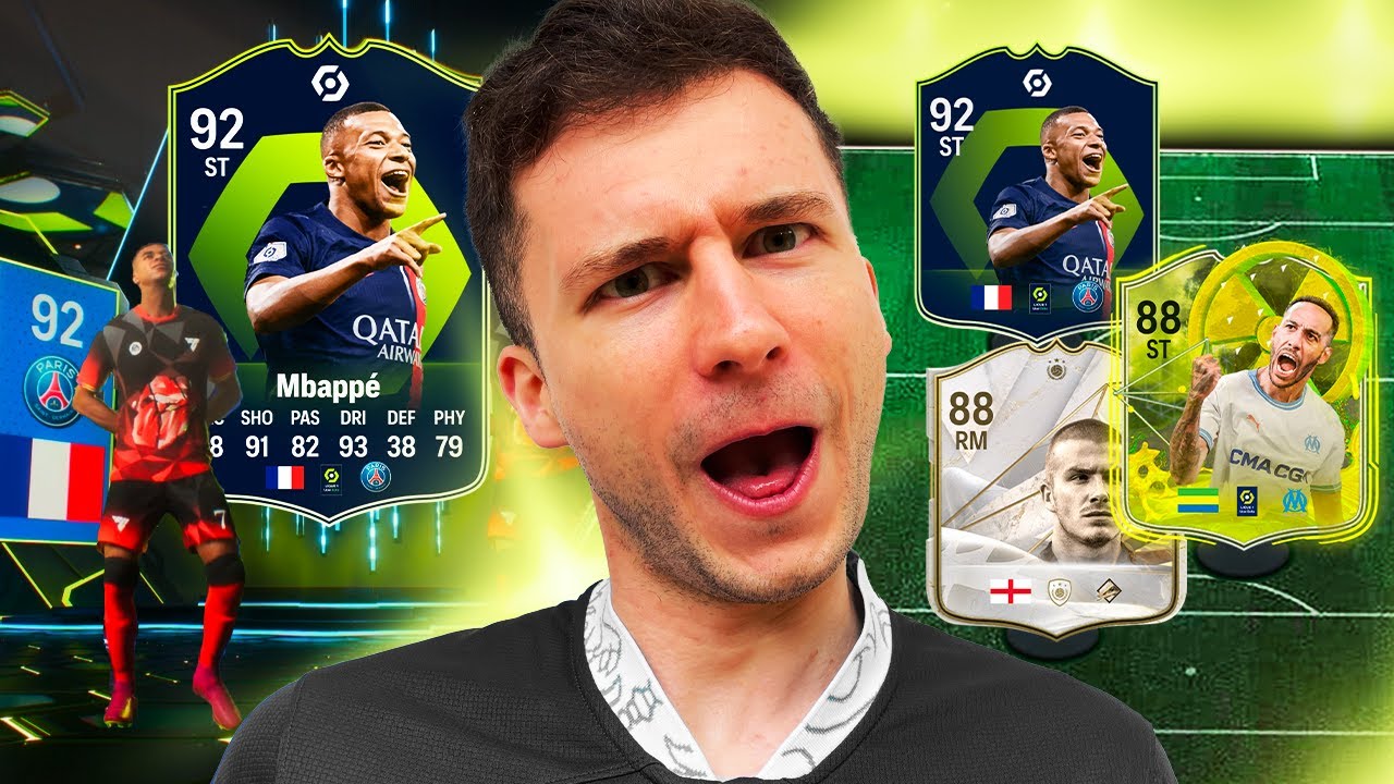 TESTEI O MBAPPÉ POTM NA WL & AUBAMEYANG RADIOACTIVE!! EA FC 24 ULTIMATE TEAM