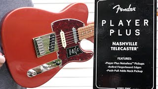 Is the Player Plus Tele Worth It? | 2021 Fender Nashville Telecaster Player  Plus MiM Review + Demo
