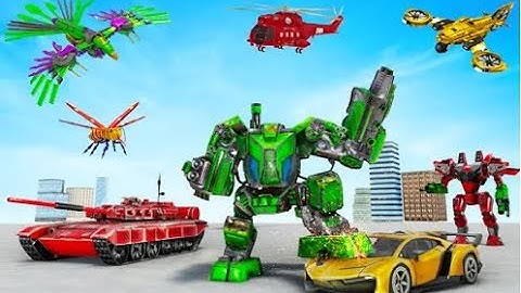 Multi Robot Transform Game Part-1 – Tank Robot Car Android GamePlay | By Game Crazy