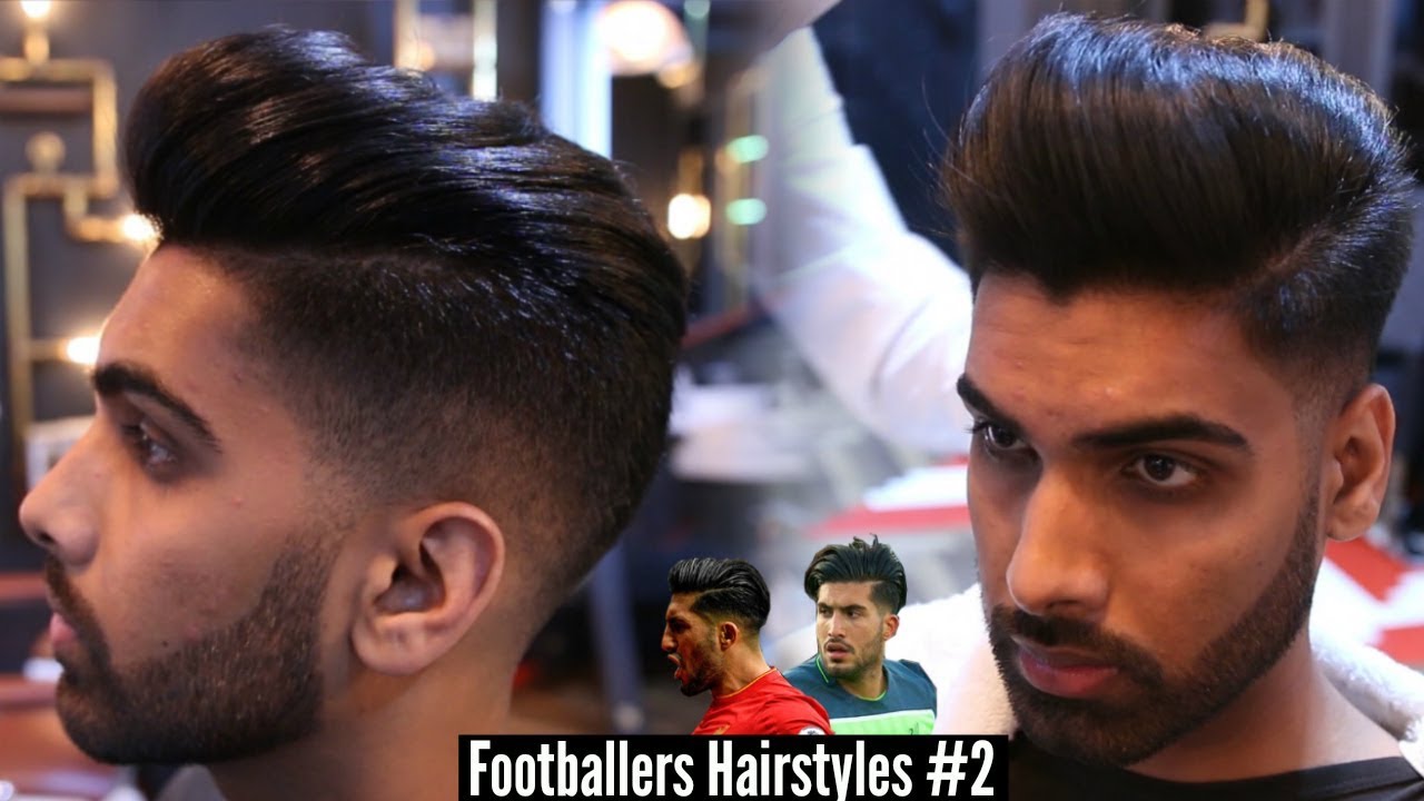 Mens Hairstyle Inspiration 2019 Popular Modern Pompadour Tutorial Emre Can Mens Haircut