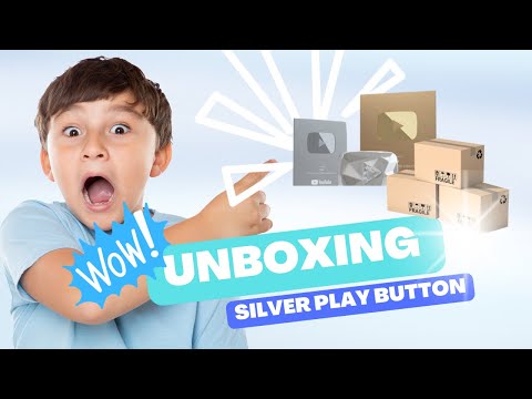 UNBOXING!! Silver play button 100k Subscriber Pertama😳😭🙏