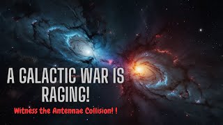 Cosmic Collision: The Antennae Galaxies' Epic Battle