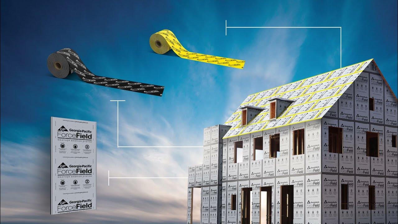 ForceField® Weather Barrier System the Smarter Sheathing System YouTube