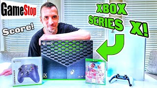 We got the XBOX SERIES X GameStop Bundle! Let's Unbox and Compare to the PS5