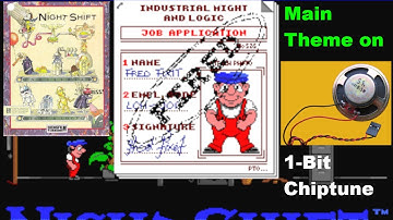 Night Shift [MS DOS] Main Theme on IBM PC Speaker