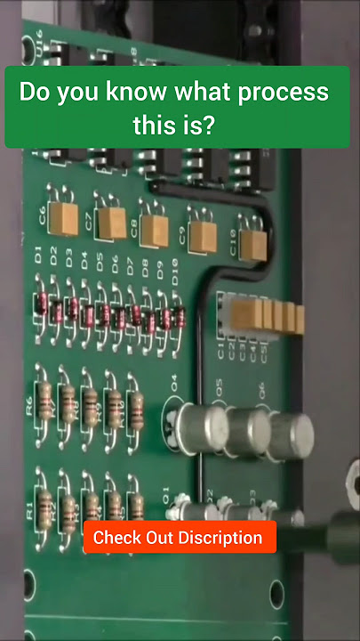 🧐What Process is this on the PCB? #pcb