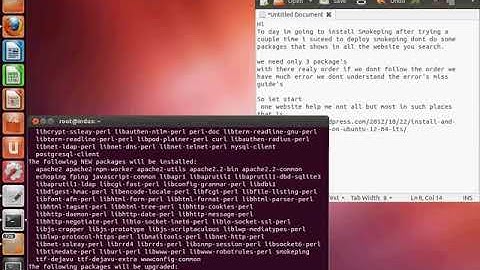 How to install and configure Smokeping